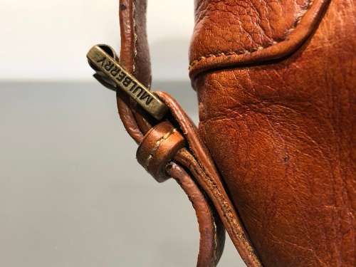 A Vintage Leather Mulberry Shoulder Bag
