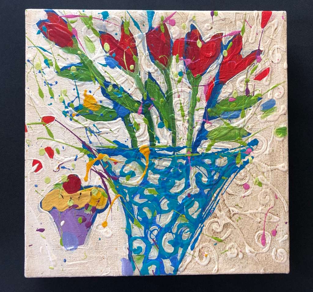 A set of Judy Wentzel Original Acrylic on Board