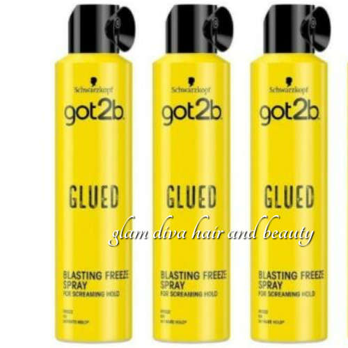 Got2b Glued Blasting Freeze Spray x 3