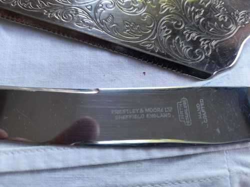 Cutlery from Itely and Vintage Sheffield bone handle cutlery as a lot