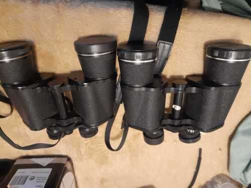 COLLECTION OF 2 VINTAGE ASAHI PENTAX  BINOCULARS IN WORKING ORDER
