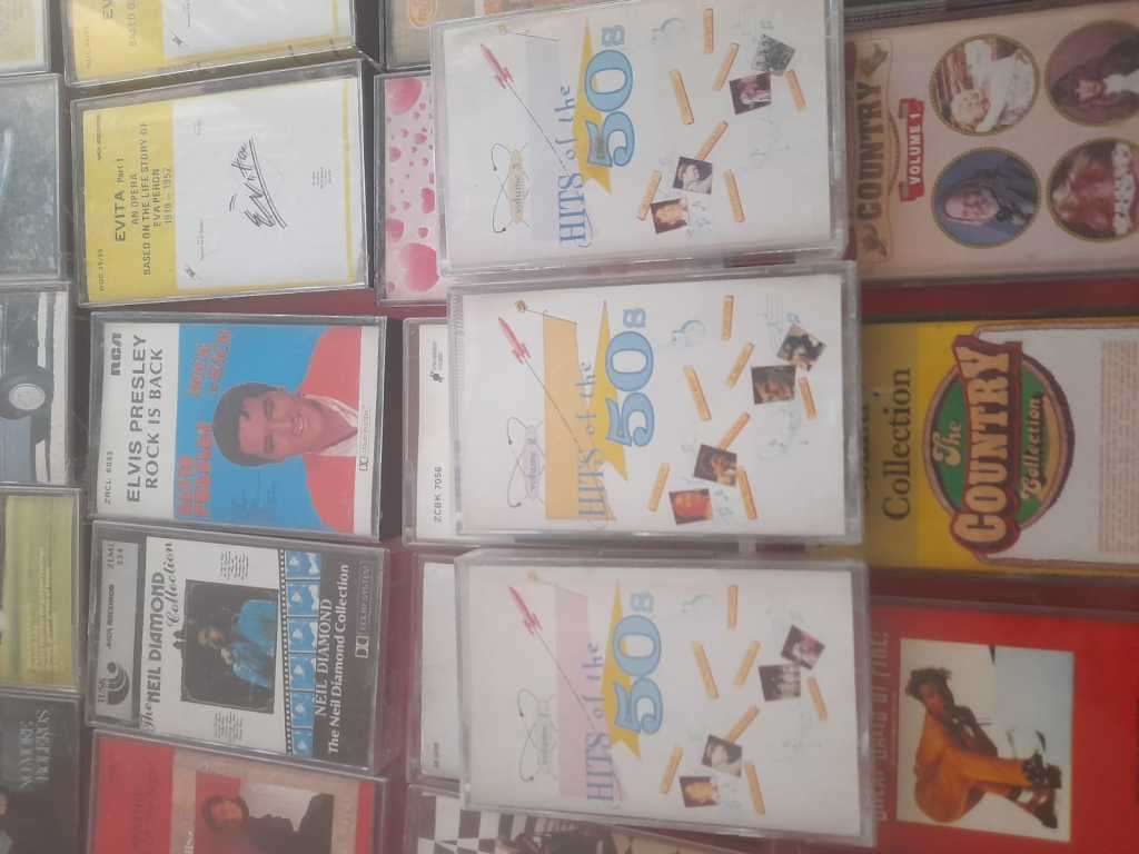 56 Music Tapes as a lot