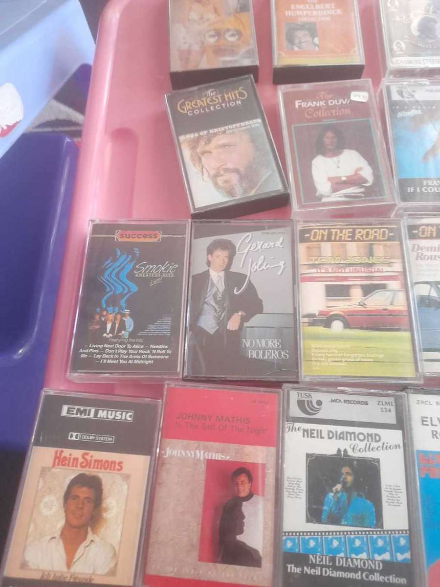 56 Music Tapes as a lot