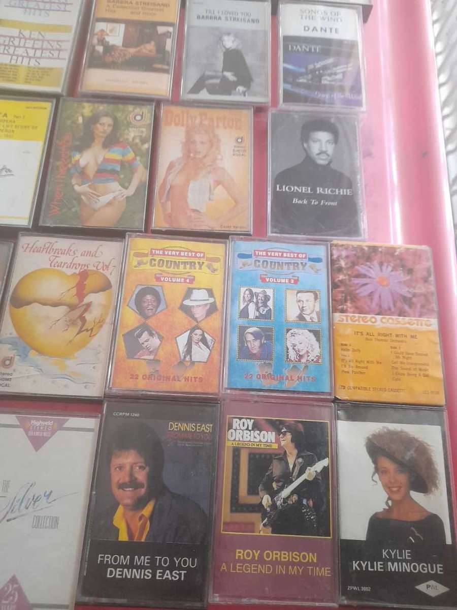 56 Music Tapes as a lot