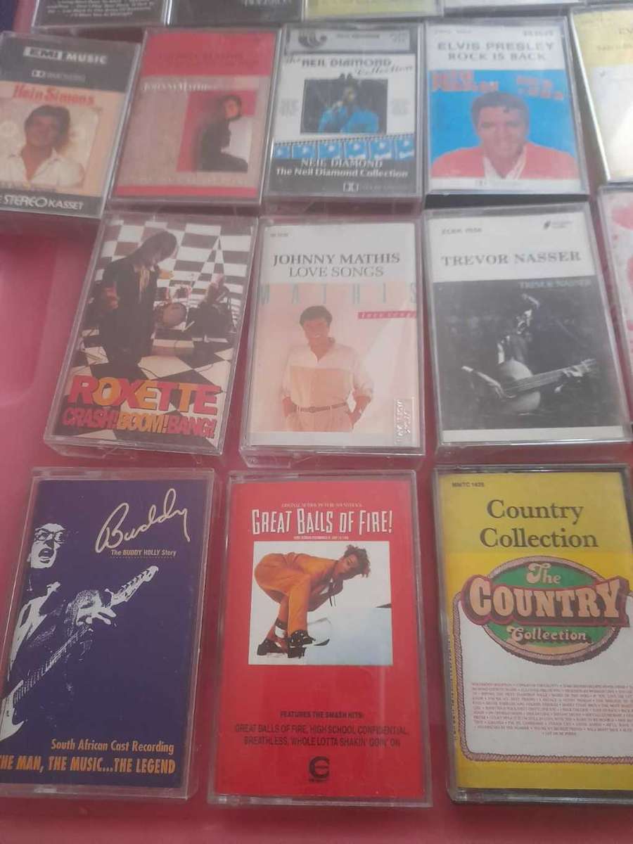56 Music Tapes as a lot