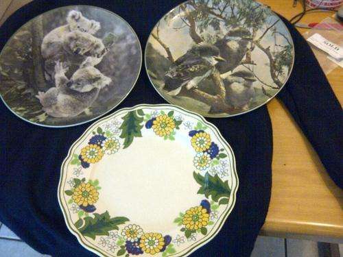 Three Royal Doulton RACK PLATES
