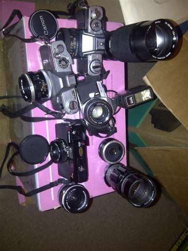 4  Cameras Lenses and Accessories All photographic equipment I sell are sold AS IS, though the maj