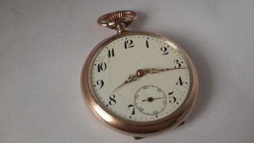 Late Entry VINTAGE Junghans German  Pocket Watch I was told by the owner that the outer round