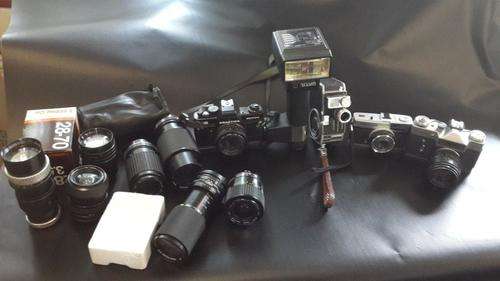 RARE LENSES and cameras as a lot  SHIPPING WILL BE R60