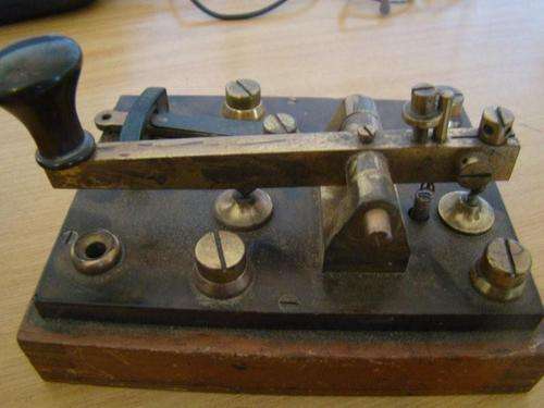 SCARES THREE MOSE CODE MACHINES SHIPPING WILL BE R30