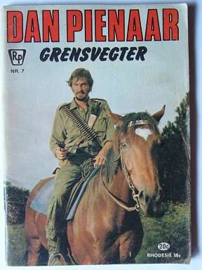 Grensvegter - Dan Pienaar (baie skaars) NOMMER ( 7)  !!!!!!!!!!!!!!!