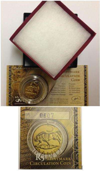 2005 R5 Oom Paul (Coin World Mint Mark)