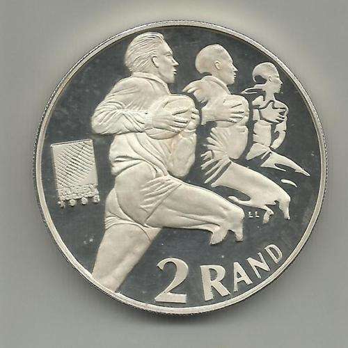 1995 Rugby World Cup R2 PRF ** 0,925 - SILVER ** | 1oz | !! NO BOX OR CERT!!