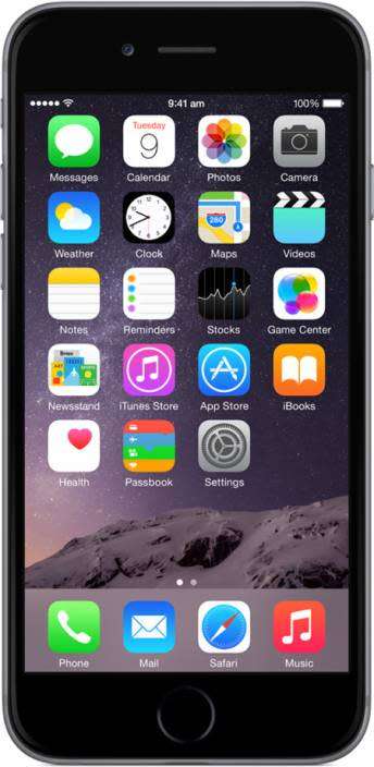 Apple iPHONE 6 Space Grey - 16GB
