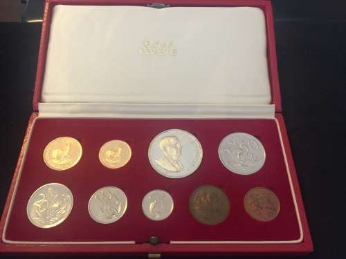 #1969 Proof Set with GOLD #