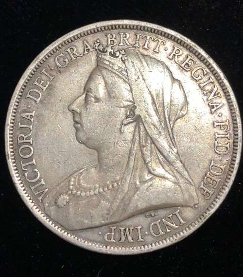1893 Great Britain Silver Crown LV1