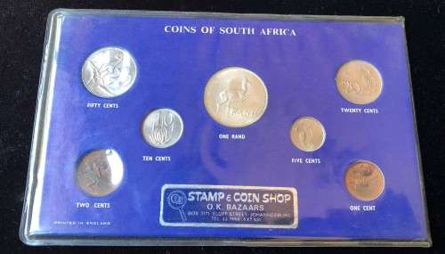 1966 RSA COIN SET (English)