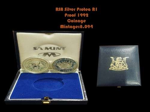 1992 COINAGE PROOF SILVER R1