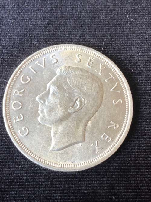 1950 South Africa 5 Shilling / Crown