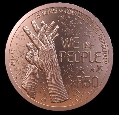 2019 Base Metal R50 Proof 1oz Coin (SA25)