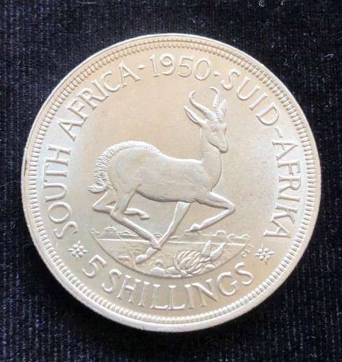 1950 CROWN / 5 SHILLINGS (Silver)