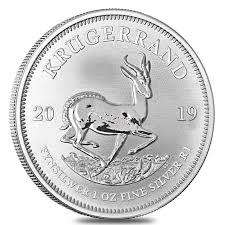 2019 SILVER 1oz KRUGERRAND (Cheapest on BOB)