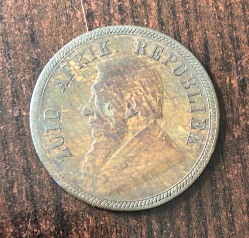 1894 ZAR Penny 1d