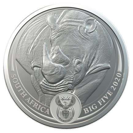 2020 Big 5 RHINO (Brilliant UNC) - SILVER