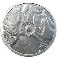 2020 Big 5 RHINO (Brilliant UNC) - SILVER