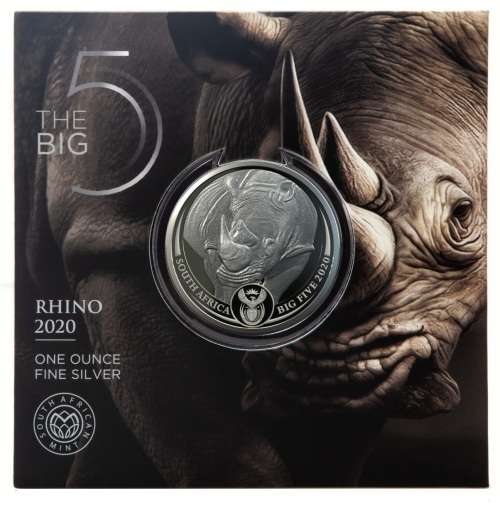 2020 Big 5 RHINO (Brilliant UNC) - SILVER