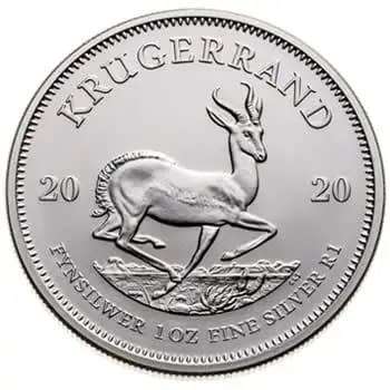 2020 SILVER 1oz Krugerrand Coin