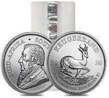 2020 SILVER Krugerrand 1 oz Coin (25 Pack)