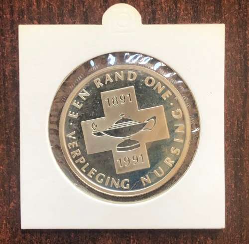 1991 Nursing SILVER R1 Coin (Proof)