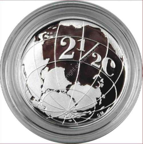 2007 Proof SILVER Tickey 2½ c International Polar Year Coin