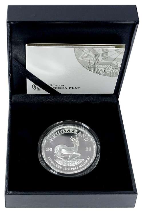 2021 SILVER 1oz Proof Krugerrand