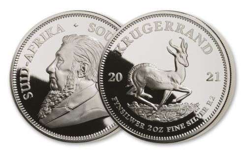 2021 SILVER 1oz Proof Krugerrand