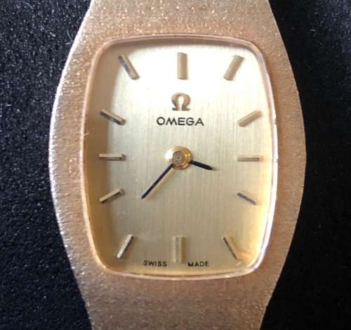 Vintage OMEGA 14k Gold Ladies Dress Watch