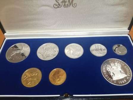 1989 SILVER Proof Coin Set