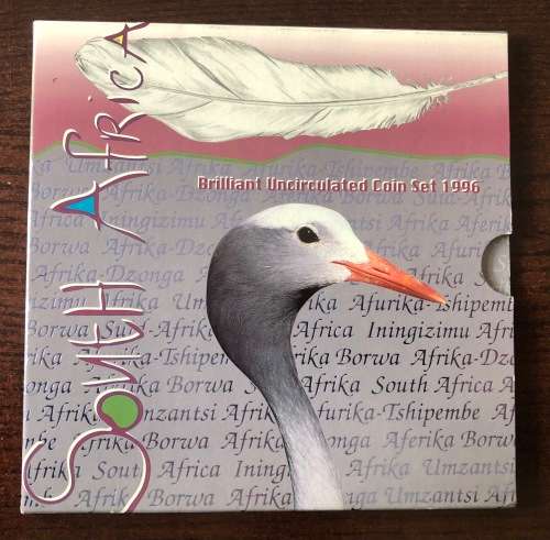 1996 SA Brilliant UNC Coin Set