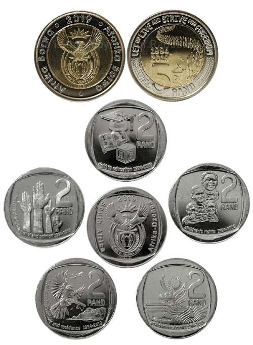 2019 SA Commemorative UNC Coin Set