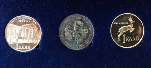 SA SILVER R1 Coin Set of 3