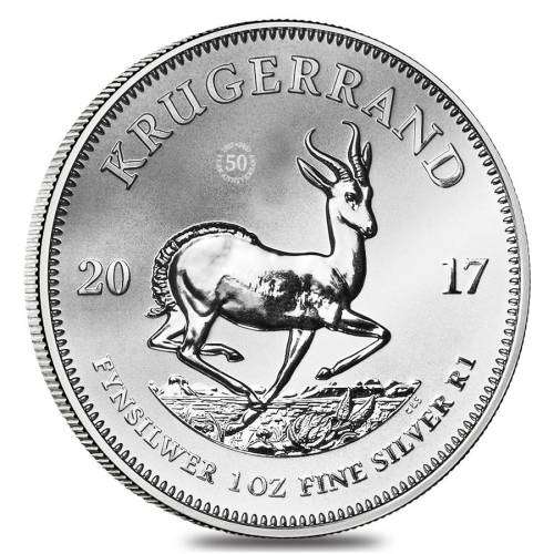 2017 SILVER 1oz PU Krugerrand (50th Anniversary)