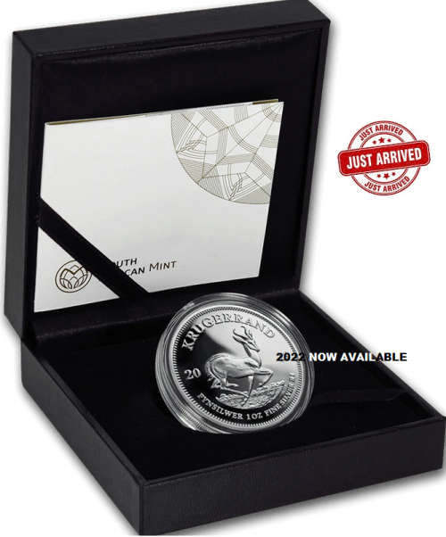 2022 SILVER 1oz Proof Krugerrand