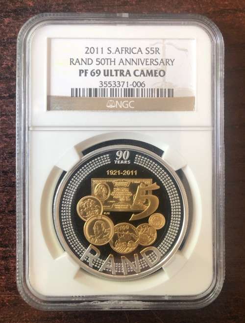 2011 Reserve Bank 90th SILVER R5 (PF69)