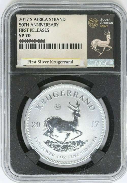 2017 SILVER Krugerrand (SP70)