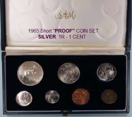 1965 Short `PROOF` Set (Silver R1)