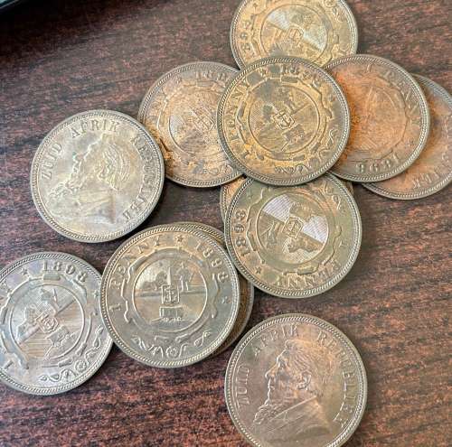 ZAR 1898 Kruger 1d / Penny