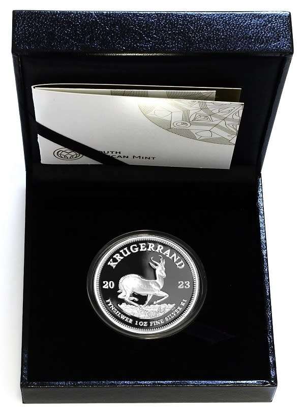 2023 SILVER `Proof` 1oz Krugerrand