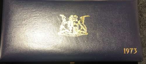 1973 Short Proof Set, With SILVER R1.