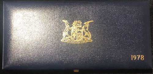 1978 Short Proof Set, With SILVER R1.